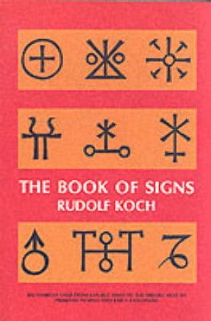 Book of Signs by RUDOLF KOCH