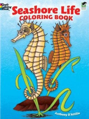 Seashore Life Coloring Book by ANTHONY D'ATTILIO