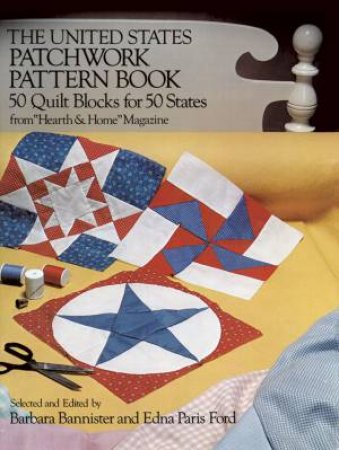 United States Patchwork Pattern Book by BARBARA BANNISTER