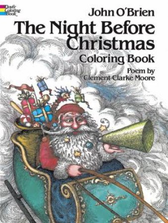 Night Before Christmas Coloring Book by JOHN O'BRIEN