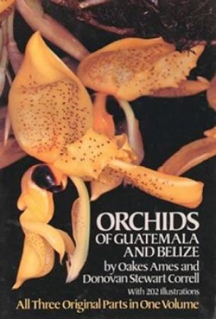 Orchids of Guatemala and Belize by OAKES AMES