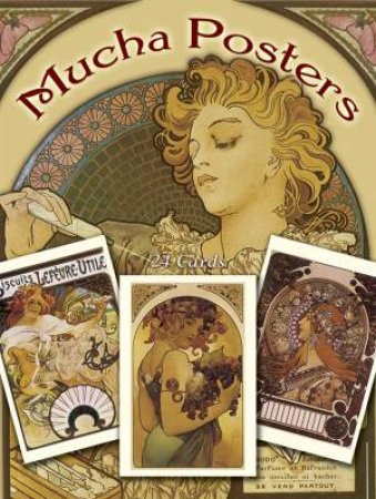 Mucha Posters Postcards by ALPHONSE MARIA MUCHA