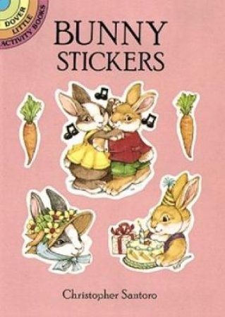 Bunny Stickers by CHRISTOPHER SANTORO