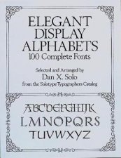 Elegant Display Alphabets