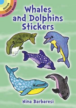 Whales and Dolphins Stickers by NINA BARBARESI