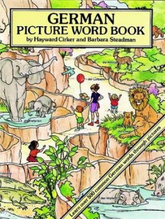 German Picture Word Book by Hayward Cirker