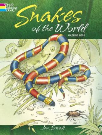 Snakes of the World Coloring Book by Jan Sovak