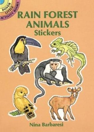 Rain Forest Animals Stickers by NINA BARBARESI