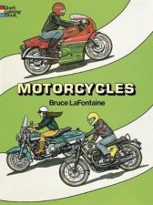 Motorcycles Coloring Book