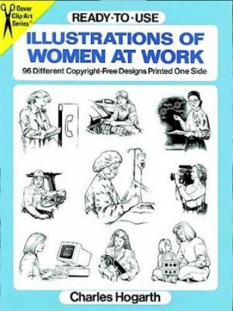 Ready-to-Use Illustrations of Women at Work by CHARLES HOGARTH