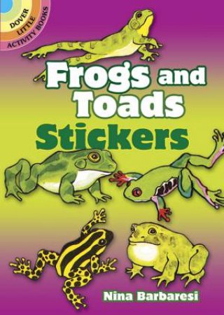 Frogs and Toads Stickers by NINA BARBARESI