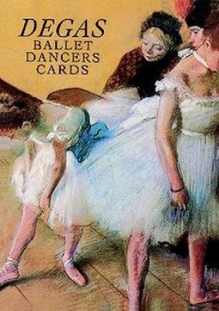 Six Degas Ballet Dancers Cards by EDGAR DEGAS