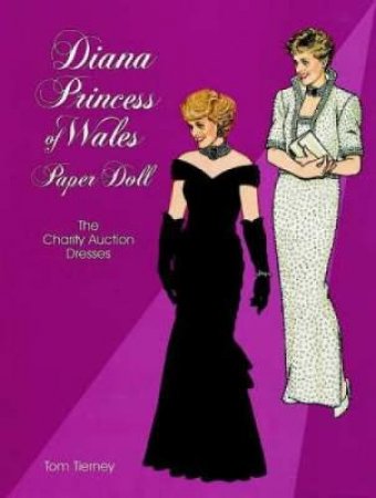 Diana Princess of Wales Paper Doll by Tom Tierney