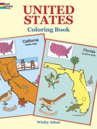 United States Coloring Book by WINKY ADAM