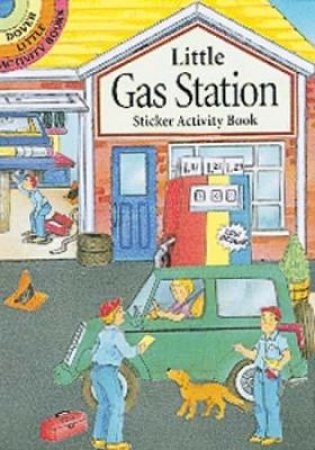 Little Gas Station Sticker Activity Book by CATHY BEYLON