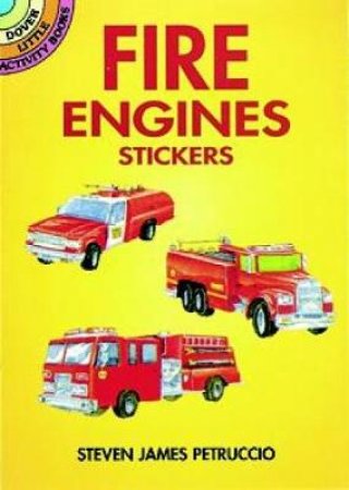 Fire Engines Stickers by STEVEN JAMES PETRUCCIO