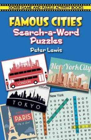 Famous Cities Search-A-Word Puzzles by Peter Lewis