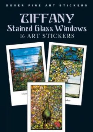 Tiffany Stained Glass Windows Stickers by LOUIS COMFORT TIFFANY