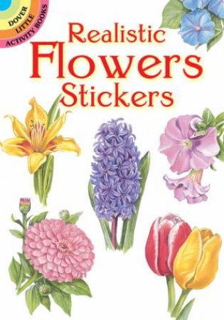 Realistic Flowers Stickers by DOT BARLOWE