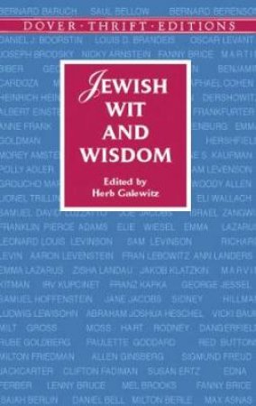 Jewish Wit And Wisdom by Herb Galewitz