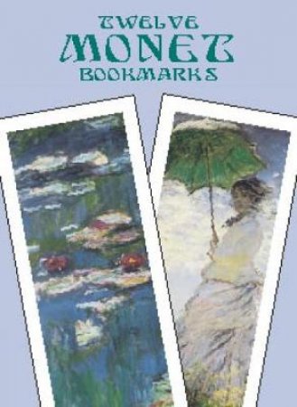 Twelve Monet Bookmarks by CLAUDE MONET