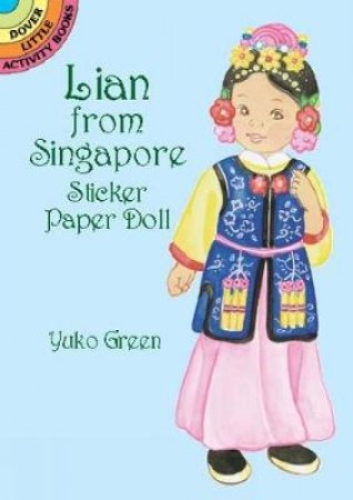 Lian from Singapore Sticker Paper Doll by YUKO GREEN