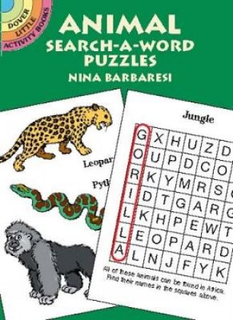 Animal Search-a-Word Puzzles by NINA BARBARESI