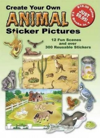 Create Your Own Animal Sticker Pictures by DOVER