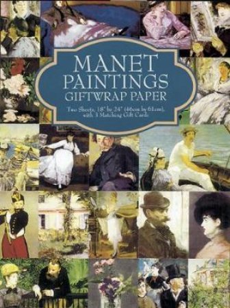 Manet Paintings Giftwrap Paper by EDOUARD MANET