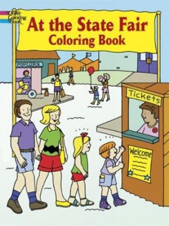 At the State Fair Coloring Book by BECKY RADTKE