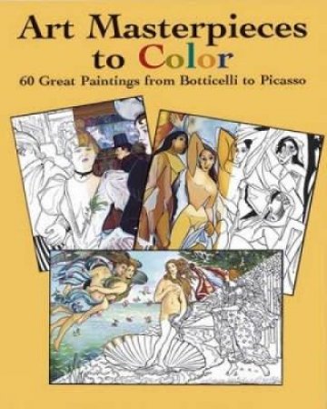 Art Masterpieces to Color by Marty Noble