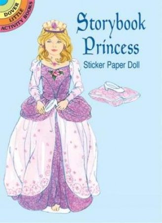 Storybook Princess Sticker Paper Doll by BARBARA STEADMAN