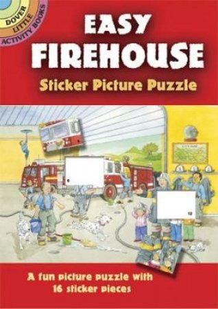 Easy Firehouse Sticker Picture Puzzle by CATHY BEYLON