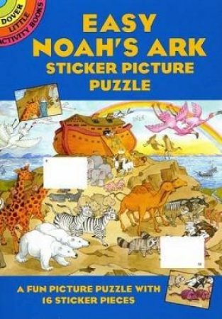 Easy Noah's Ark Sticker Picture Puzzle by CATHY BEYLON