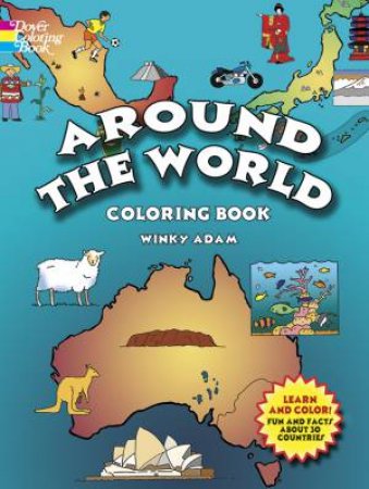 Around the World Coloring Book by WINKY ADAM