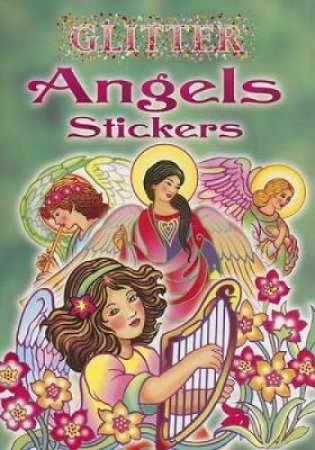 Glitter Angels Stickers by MARTY NOBLE