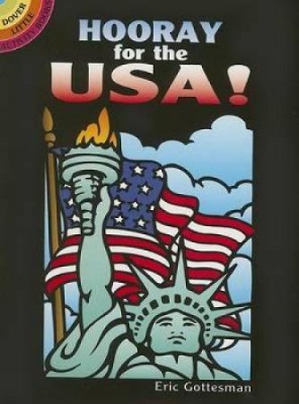 Hooray for the USA! Stained Glass Coloring Book by ERIC GOTTESMAN