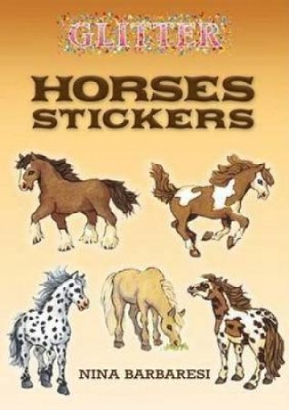 Glitter Horses Stickers by NINA BARBARESI