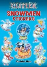 Glitter Snowmen Stickers