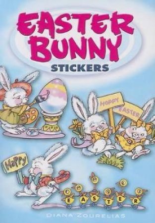 Easter Bunny Stickers by DIANA ZOURELIAS