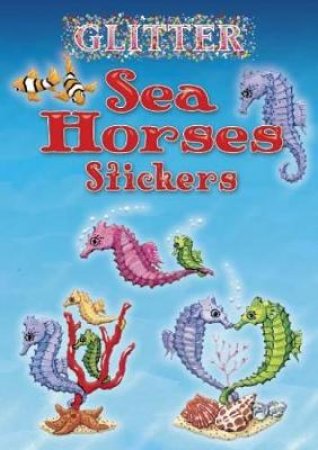 Glitter Sea Horses Stickers by NINA BARBARESI