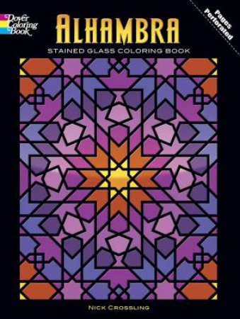 Alhambra Coloring Book by Nick Crossling