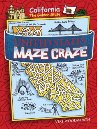 United States Maze Craze by VIKI WOODWORTH