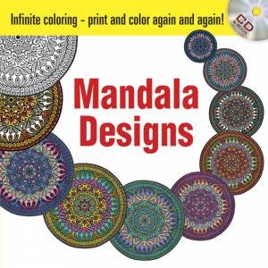 Infinite Coloring Mandala Designs CD and Book by MARTHA BARTFELD