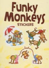 Funky Monkeys Stickers