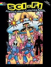 SciFi Stained Glass Coloring Book