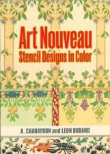 Art Nouveau Stencil Designs in Color