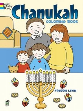 Chanukah Coloring Book by FREDDIE LEVIN