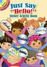 Just Say Hello Sticker Activity Book