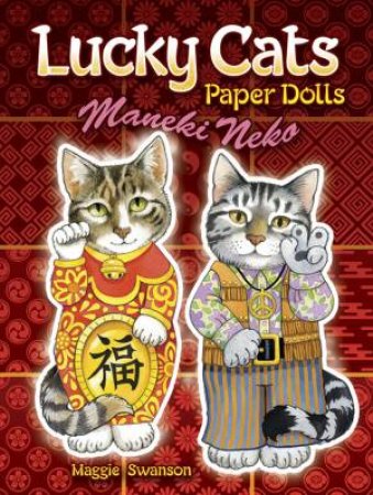 Lucky Cats Paper Dolls by MAGGIE SWANSON